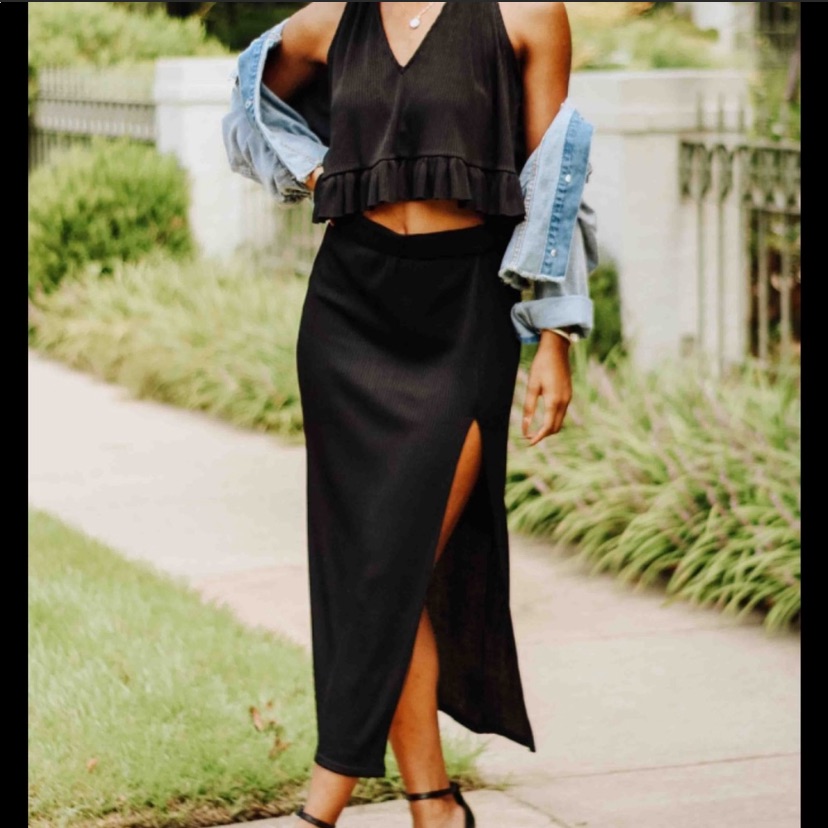 Nwt Free People 2 Pc Skirt Set, Small
